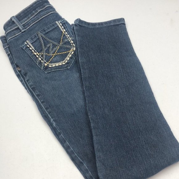 LIKE NEW a.n.a. A NEW APPROACH STRAIGHT JEANS 10/30x32 DESIGNER DENIM 😎 - Picture 10 of 12